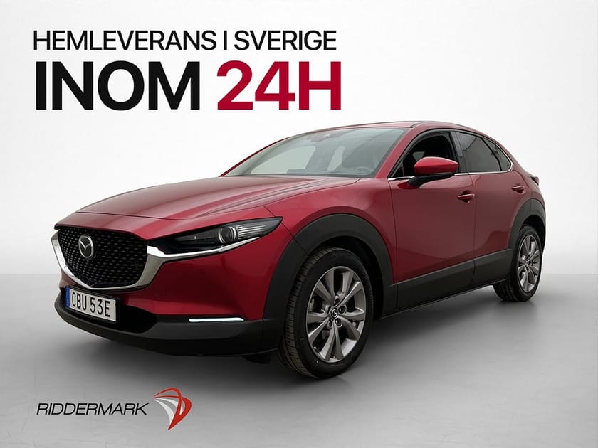 Bild 1 av Mazda CX-30 Hybrid 122hk Cosmo BOSE HUD 360° Skinn Elstol