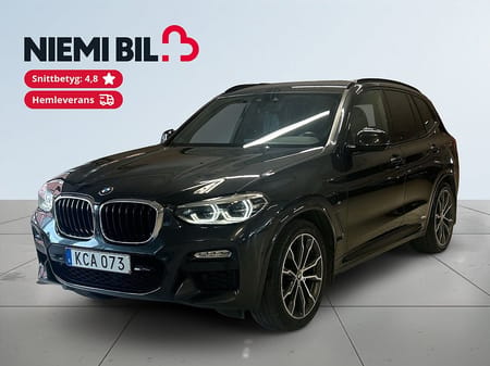 BMW X3 xDrive20d M Sport S&V-däck Drag Mvärme 360°kamera Navi