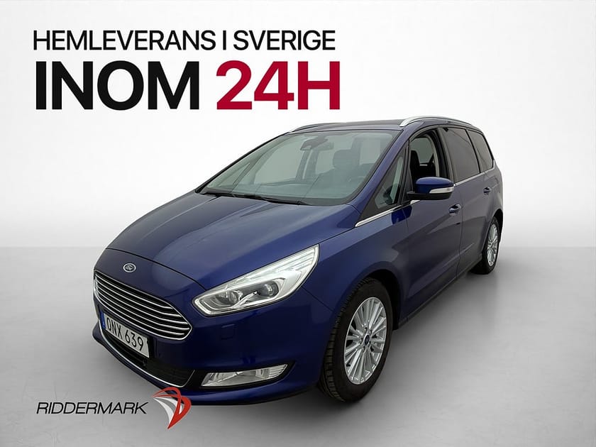 Bild 1 av Ford Galaxy 2.0 TDCi Titanium 7Sits Kamera Navi Carplay