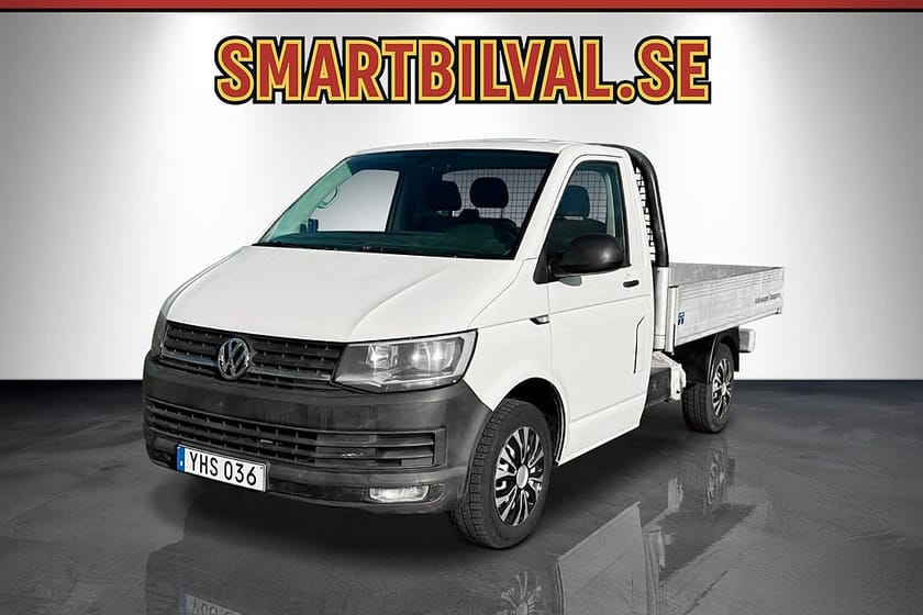 Bild 1 av Volkswagen Transporter Chassi Cab Flak T30 2.0 TDI L1 Drag Värmare MOMS