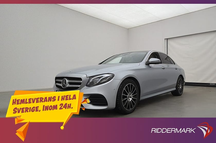 Bild 4 av Mercedes-Benz E 350 d 4MATIC AMG Wide Värmare Burm 360° Skinn HuD