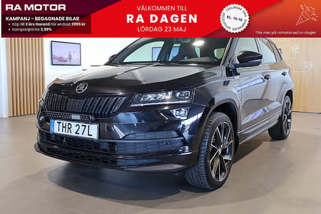 Škoda Karoq Skoda 2.0 TSI Sportline 4x4 AUT Drag Värmare Kamera Canton