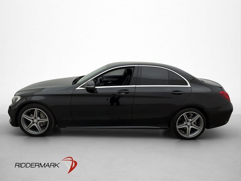 Bild 4 av Mercedes-Benz C 200 C200 184hk AMG Navi Burmester Skinn M-Värmare