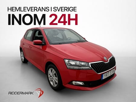 Škoda Fabia Skoda 1.0 TSI Style M/K-Värmare Sensorer Farthållare