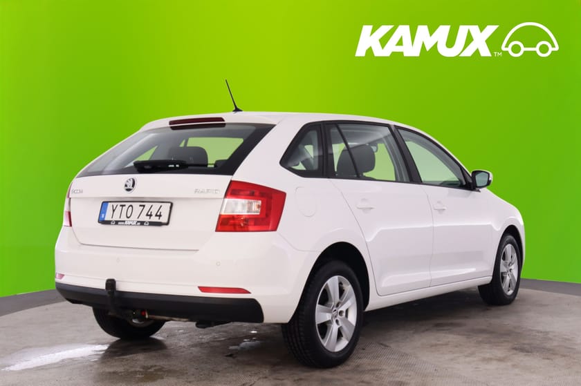 Bild 4 av Škoda Rapid Spaceback 1.4 TDI 90hk CarPlay PDC OBS:Miltal!