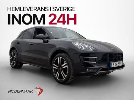 Porsche Macan Turbo PDK 400hk Chrono Pano Burm PASM Värmare