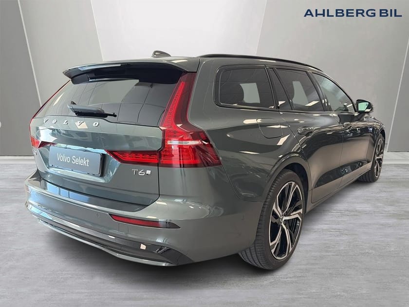 Bild 5 av Volvo V60 T6 Plus Dark Nordic Edition Parkeringskamera 360, Dragkrok Halvautomatisk, Harman Kardon, Apple Carplay, Google Maps
