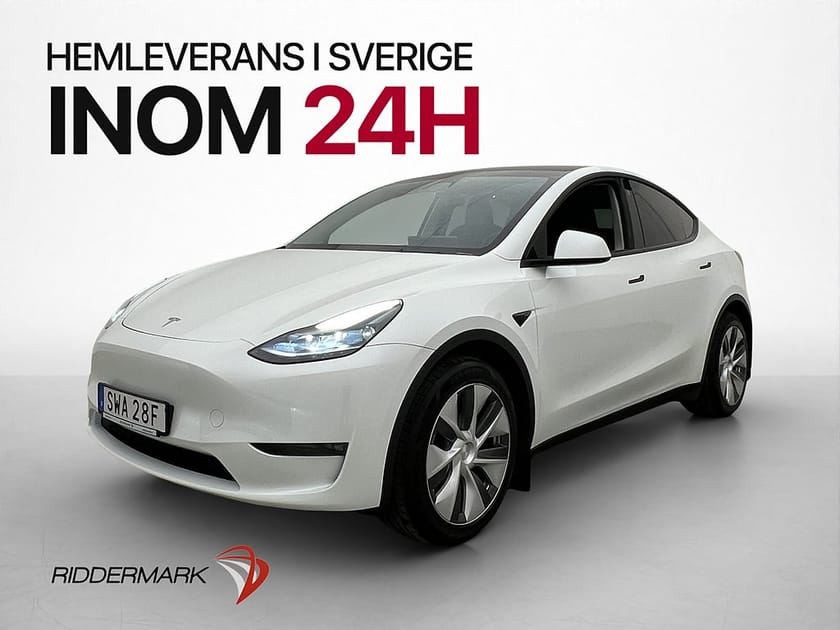 Bild 1 av Tesla Model Y Long Range AWD Dragkrok Autopilot Skinn MOMS