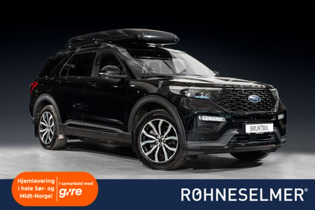 Ford Explorer Plug-In Hybrid 3,0 V6 Ecoboost PHEV ST-Line | Fullutstyrt | Nyservet