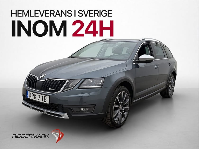 Bild 1 av Škoda Octavia Scout Skoda TDI 4x4 Canton Cockpit Värm Drag MOMS