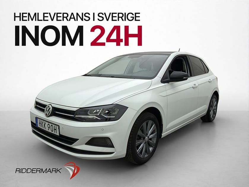 Bild 1 av Volkswagen Polo 1.0 TSI 95hk Bluetooth P-Sensorer 0.49 l/mil