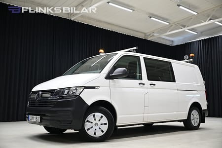 Volkswagen Transporter Kombi 4Motion 150HK Dubbelhytt|Inredd|Enägare|Moms|SeUtr!!