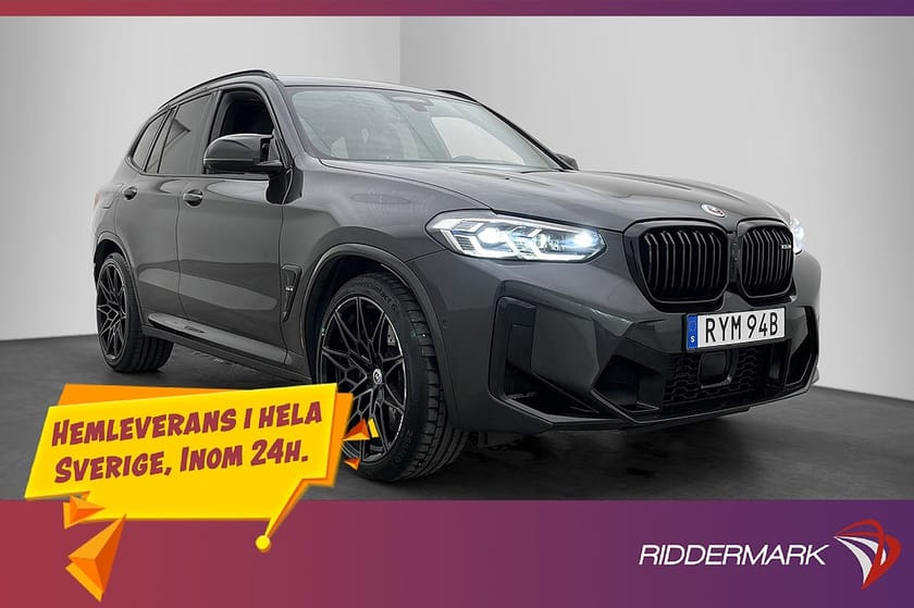 Bild 3 av BMW X3 M Competition 510hk Pano H/K Laser En-Brukare MOMS