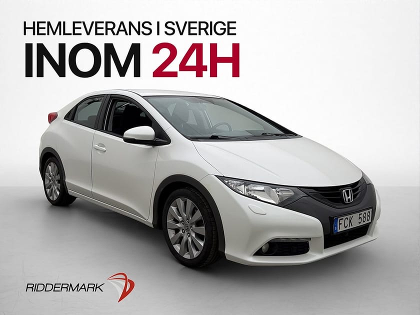 Bild 1 av Honda Civic 1.8 i-VTEC M/K-Värmare Kamera Navi Farthållare