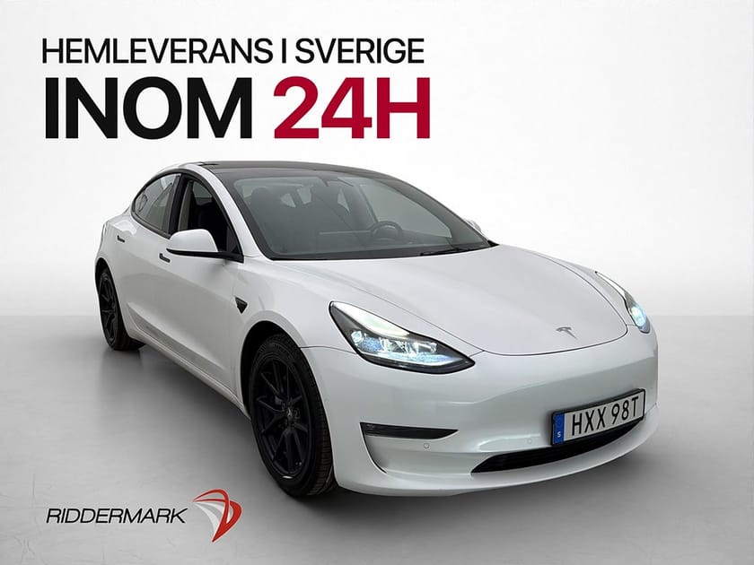 Bild 1 av Tesla Model 3 Long Range AWD Pano AP Värmepump