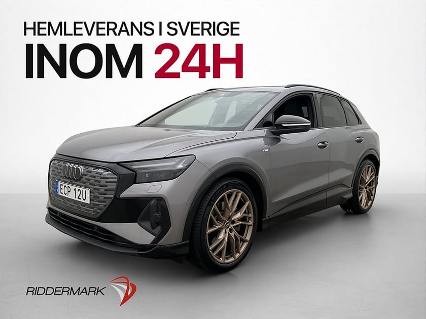 Bild 4 av Audi Q4 50 e-tron quattro S Line Edition One Pano Kamera Dragkrok