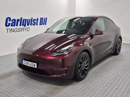 Tesla Model Y Performance AWD 534HK 4x4 Panorama Läder
