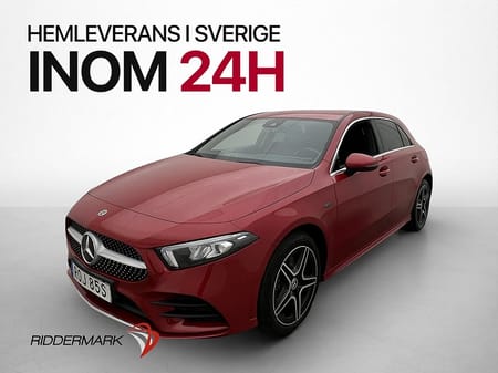 Mercedes-Benz A 250 e A250 218hk AMG Widescreen Värm Kamera Navi