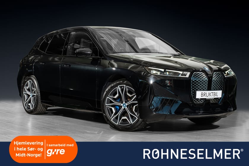 Bilde 1 av BMW iX xDrive50 Sportspakke 600km | Luft | SkyLounge | 22''