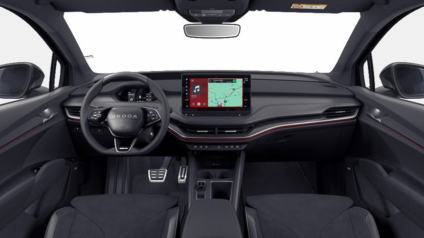 Bild 3 av Škoda Enyaq iV SPORTLINE 299hk Area View 360/Drag/App-värmare