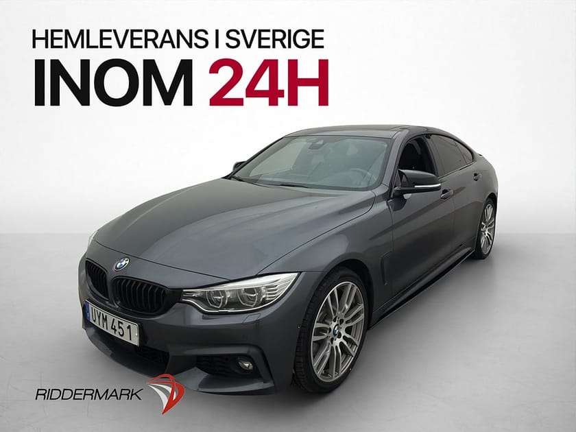 Bild 3 av BMW 430d xDrive Gran Coupé 430 258hk M Sport Pano Kamera H/K HUD Navi Drag