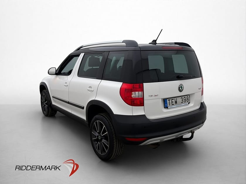 Bild 5 av Škoda Yeti Skoda 2.0 TDI 4x4 140hk Experience Sensorer Drag Navi