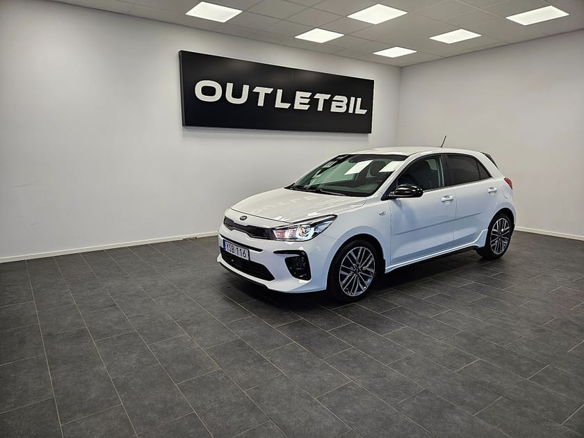 Bild 1 av Kia Rio GT Line 1.0 T-GDI 120hk Backkamera Rattvärme