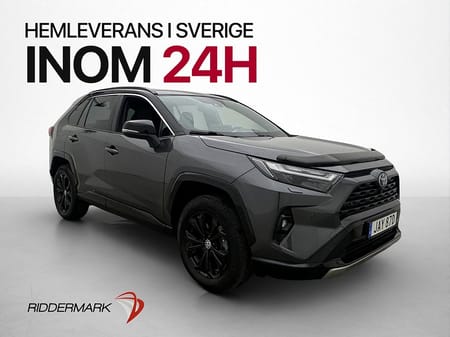 Toyota RAV4 Hybrid AWD-i 222hk Style JBL 360° Elstol Drag