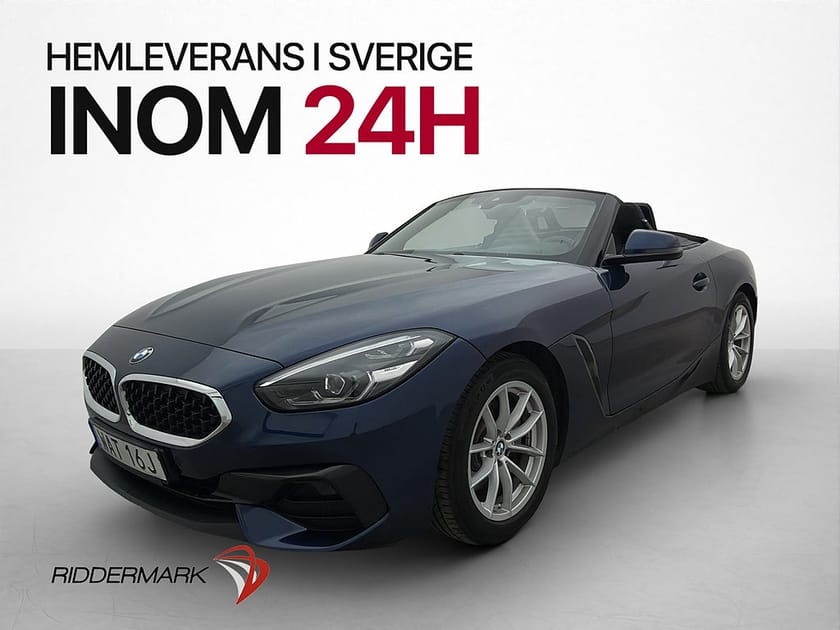 Bild 1 av BMW Z4 sDrive20i 197hk Advantage Läder Kamera Navi