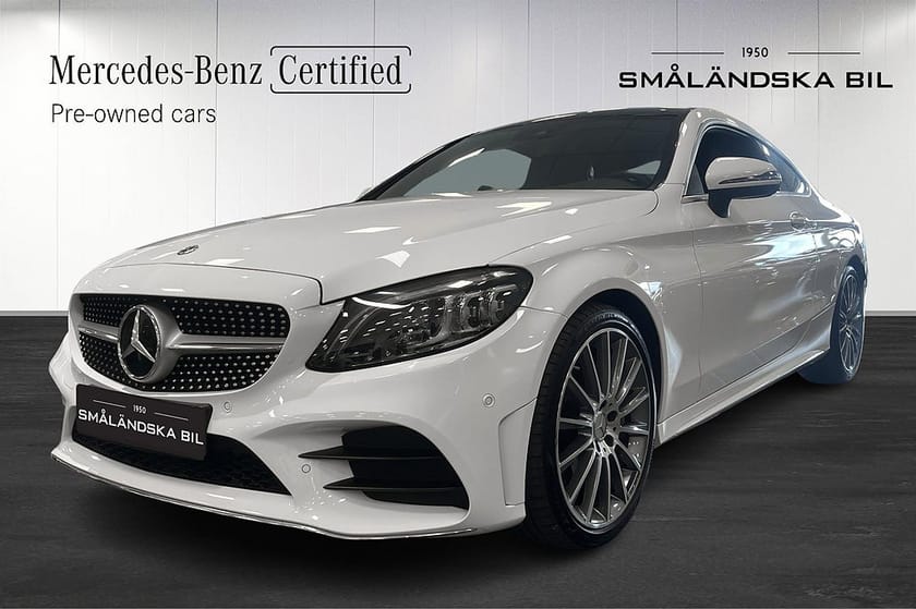 Bild 1 av Mercedes-Benz C 300 Coupé 9G-Tronic AMG Line Taklucka/Skinn