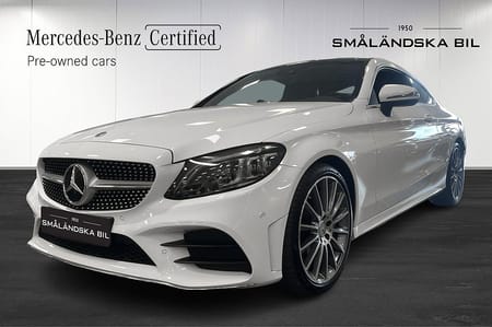 Mercedes-Benz C 300 Coupé 9G-Tronic AMG Line Taklucka/Skinn