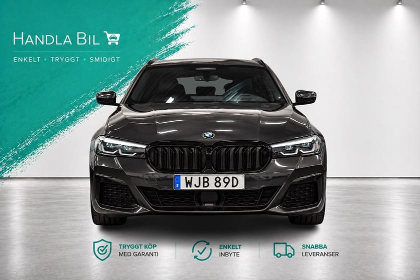 Bild 3 av BMW 520d xDrive Touring M Sport Cockpit D-värm Skinn Navi Dragkrok