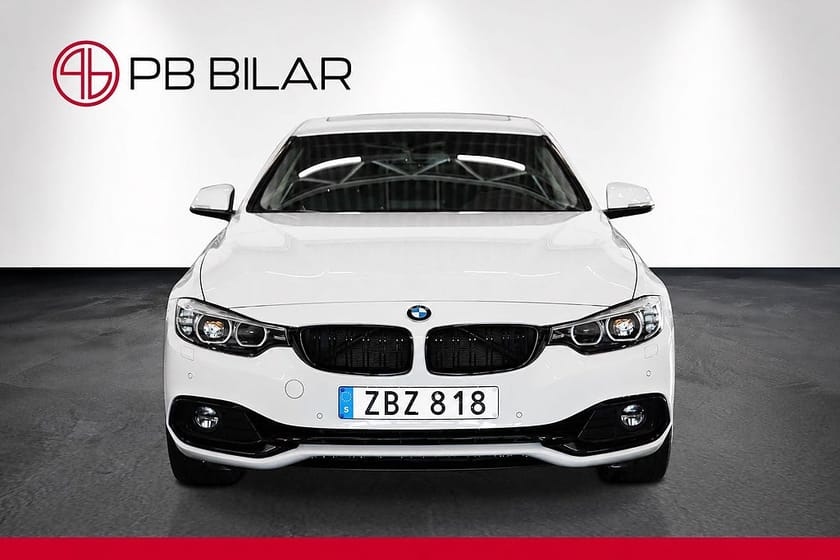 Bild 4 av BMW 430i xDrive Gran Coupé Sport line HIFI Taklucka Läder