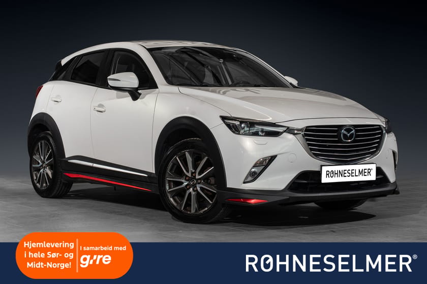 Bilde 1 av Mazda CX-3 2.0 120Hk Optimum Automat Krok ACC HUD Kamera Tectyl
