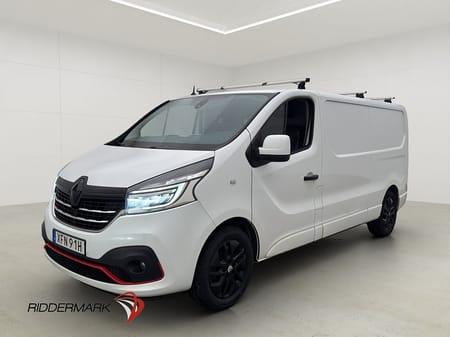 Renault Trafic Skåpbil Racing Spirit L2 Värm Drag Skinn Kamera Moms