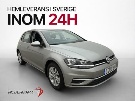 Volkswagen Golf 1.0 TSI 110hk Adapt-fart CarPlay Låg skatt