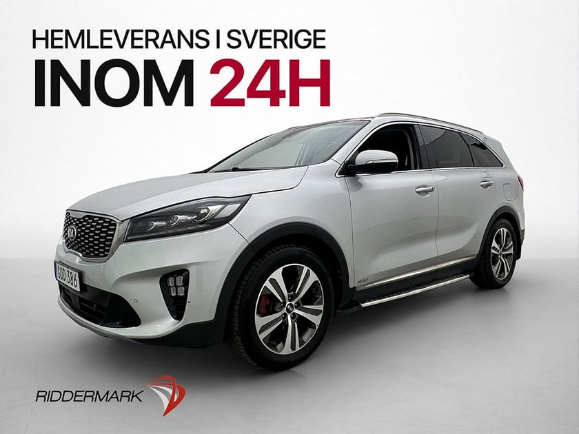 Bild 3 av Kia Sorento 2.2 CRDi AWD GT Line Pano 7 sits H/K Kamera