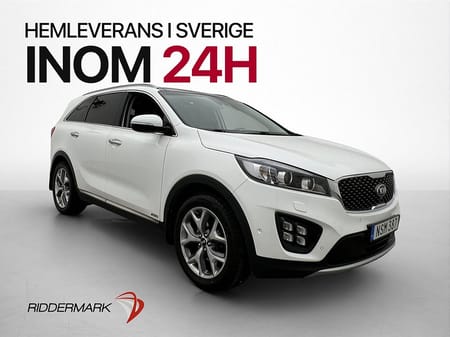 Kia Sorento 2.2 200hk AWD 7-Sits Värmare Pano 360 Skinn Drag