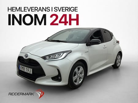 Toyota Yaris Hybrid 116hk Style Kamera Halvskinn Adp-Fart