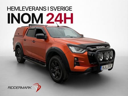 Isuzu D-Max Crew Cab XRX 1.9 CNG 4WD Värm Drag Skinn Lastsläde Moms