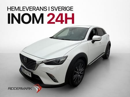 Mazda CX-3 2.0 150hk AWD Optimum BOSE HUD Kamera Värm Drag