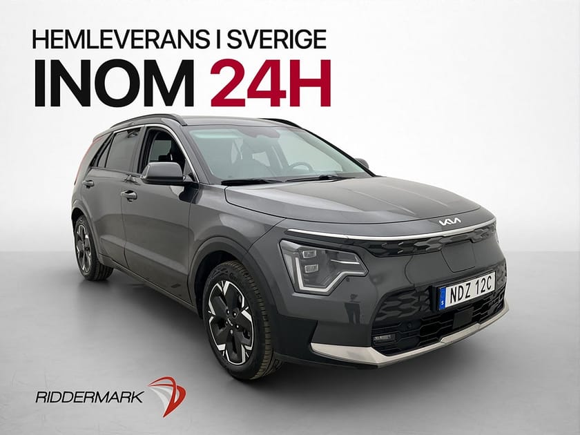 Bild 1 av Kia Niro EV Adv Plus H/K B-Kamera Skinn Navi 1 Brukare Moms