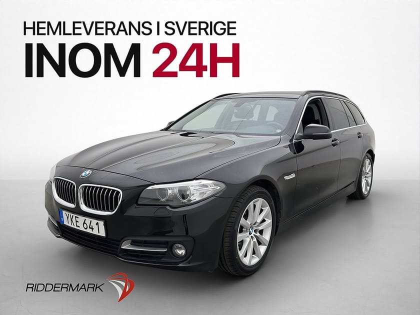 Bild 1 av BMW 520d xDrive Touring 190hk Sensorer Skinn Rattvärme Drag