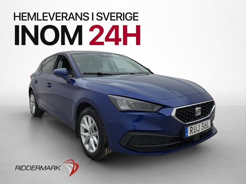 Bild 1 av SEAT Leon 110hk Style Line P-sensorer Taklucka Rattvärme