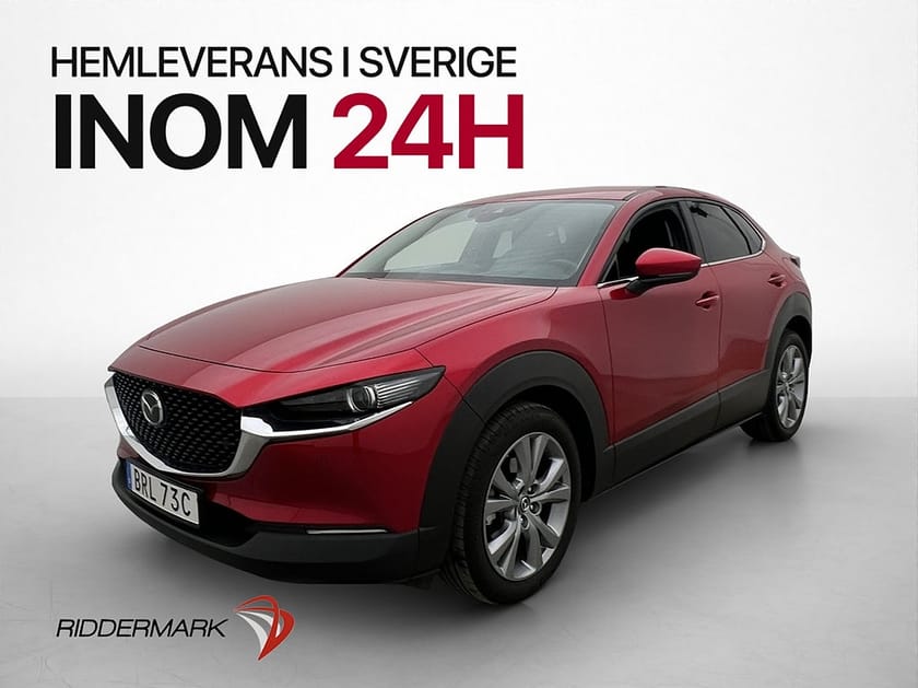 Bild 3 av Mazda CX-30 2.0 e-SKYACTIV-G M Hybrid BOSE HuD Drag Kamera