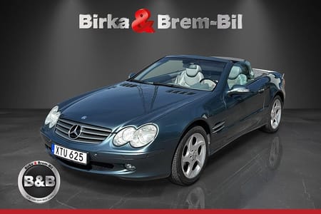 Mercedes-Benz SL 500 5G-Tronic, Välutrustad, nyservad