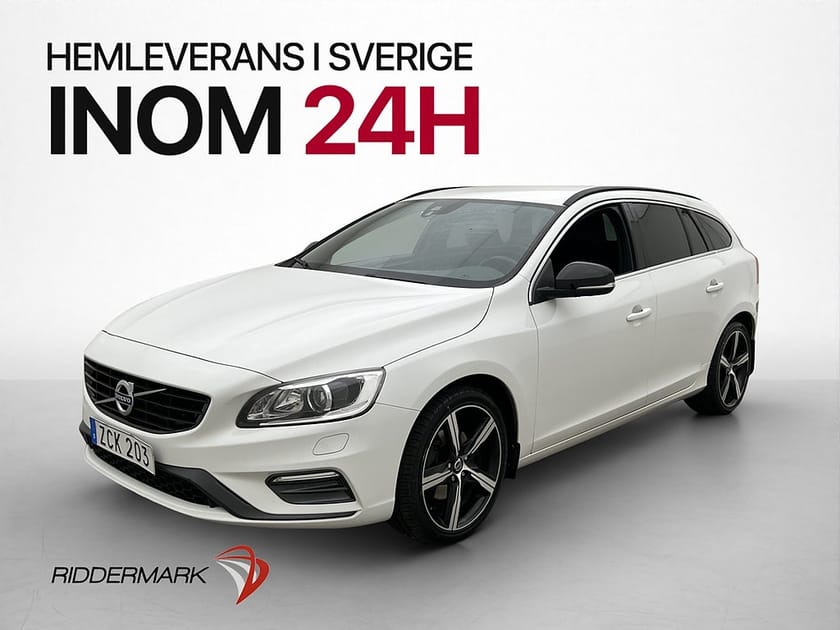 Bild 3 av Volvo V60 D4 190hk R-Design VOC Dragkrok Värmare Navigation