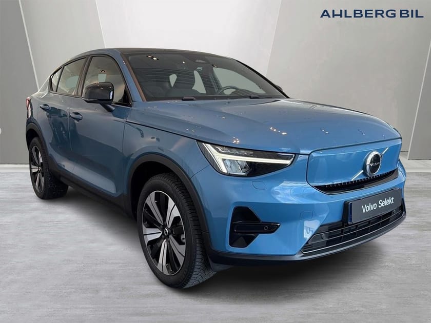 Bild 1 av Volvo C40 Recharge Single Motor 🟠Recharge Core. Backkamera, Navi, Klimatpaket, Rattvärme.