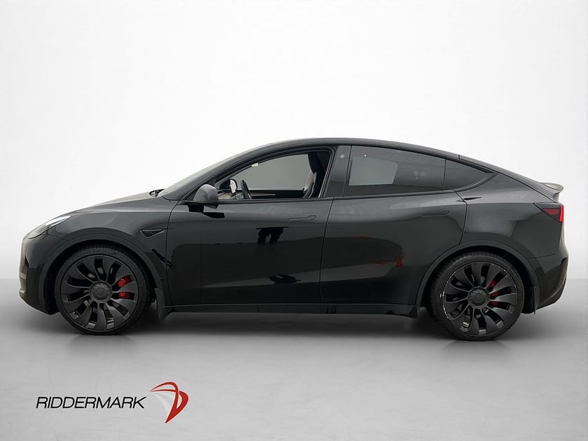 Bild 5 av Tesla Model Y Performance AWD Pano Kamera Skinn Drag AP Navi