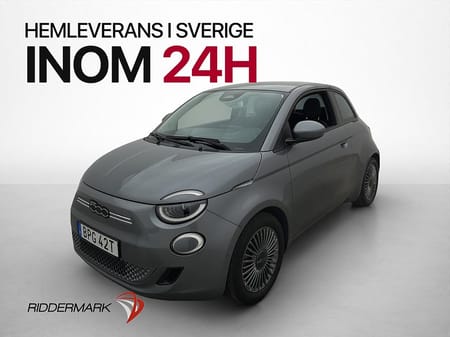 Fiat 500e 42 kWh 118hk Kamera Navigation CarPlay